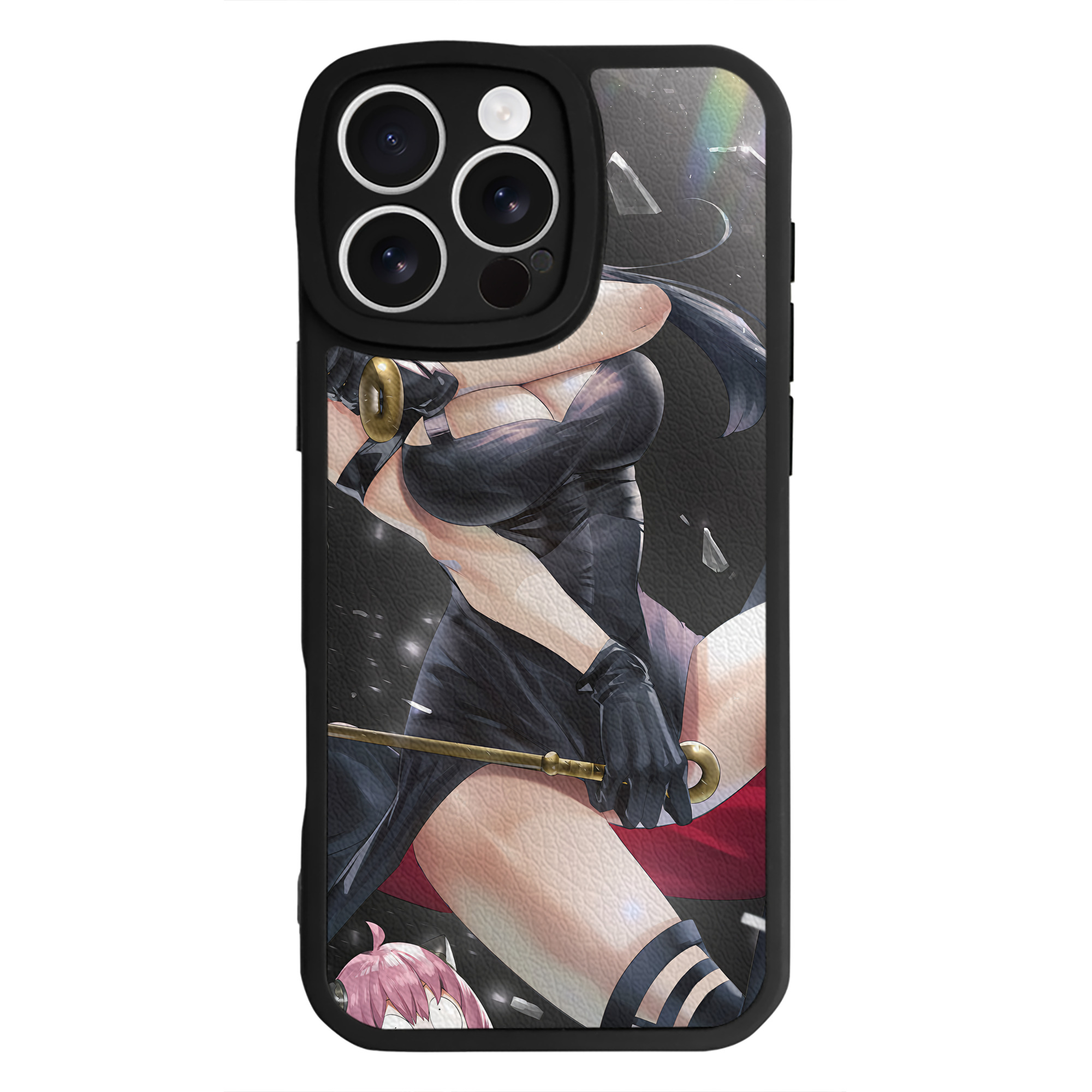 （画像用） SPY×FAMILY间谍家家酒 【iPhone 16シリーズ対応】シリコンスマホケース（レザー調） 材質：シリコン